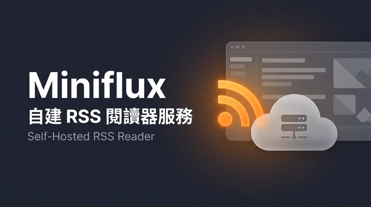 Miniflux 自建 RSS 閱讀器服務