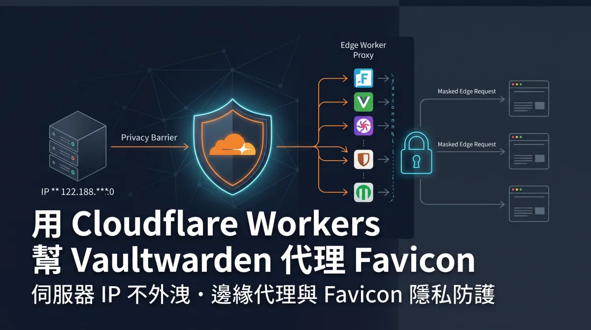 用 Cloudflare Workers 幫 Vaultwarden 代理 Favicon